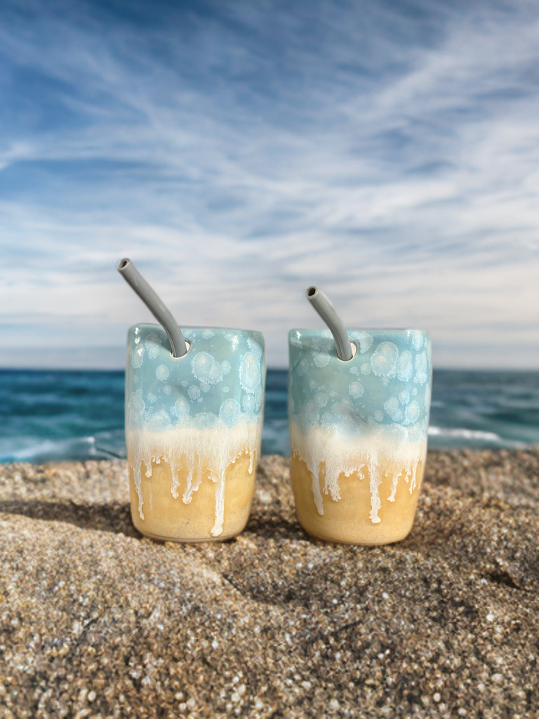 Vitamin Sea Straw Tumblers