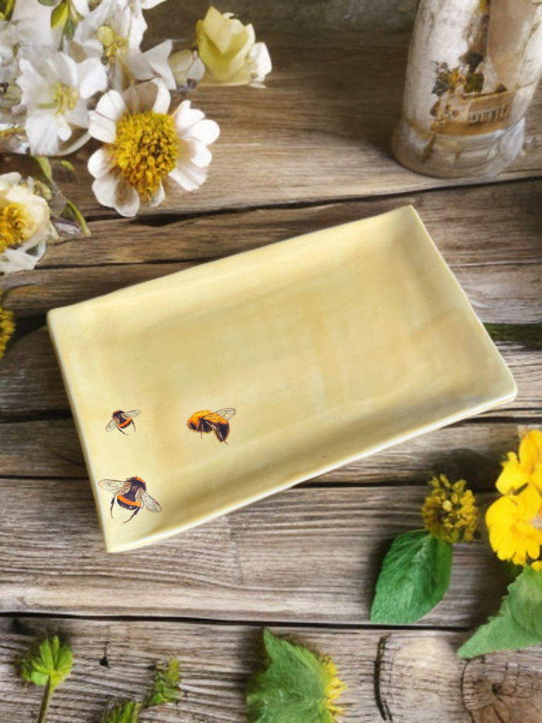"Sweet As Can Bee" Plate