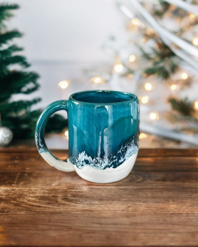 Turquoise Wave Mug