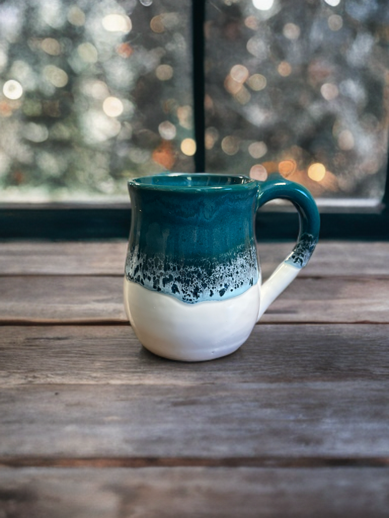 Turquoise Wave Mug