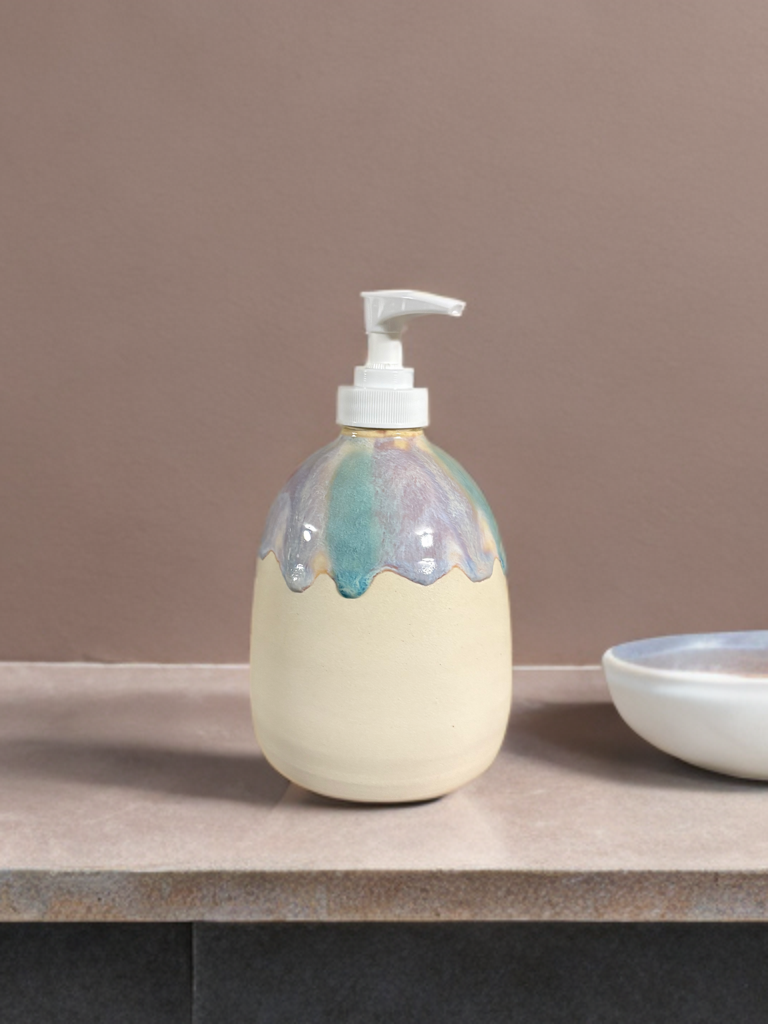 Melted Pastel Soap Pump